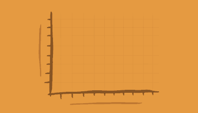 Two opposing dose-response curves appear on a graph and intersect 